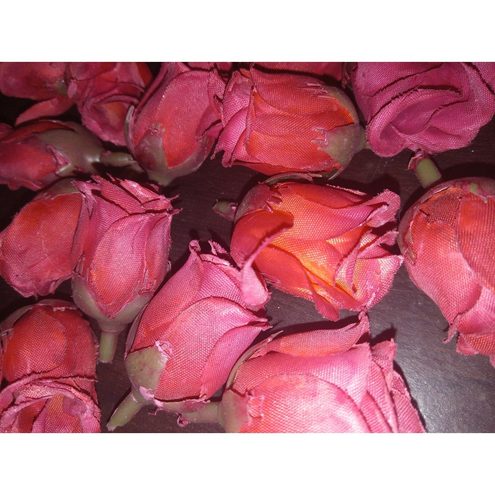 Lot of‎ 23 Artificial Rose Craft Flowers Shabby Chic Journaling Scrapbook Decor - Picture 2 of 3